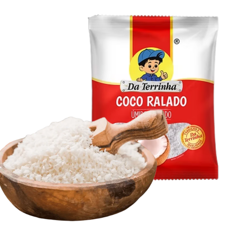 COCO RALADO UMIDO ADOCADO DA TERRINHA 100G