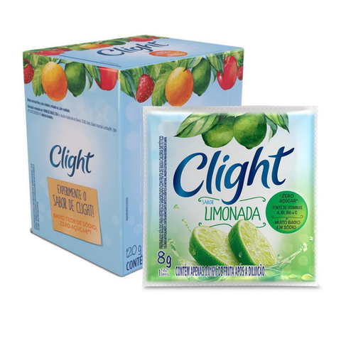 Refresco em Pó Limonada Clight 15x8g