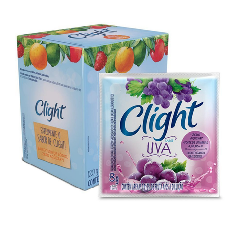 Refresco em Pó Clight Uva 15x8g