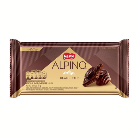 Chocolate Alpino Black Top Nestlé 3x85g