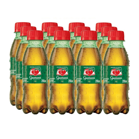 Guaraná Antárctica 200ml Kit c/ 12 Unid - Mini Guaraná Antárctica