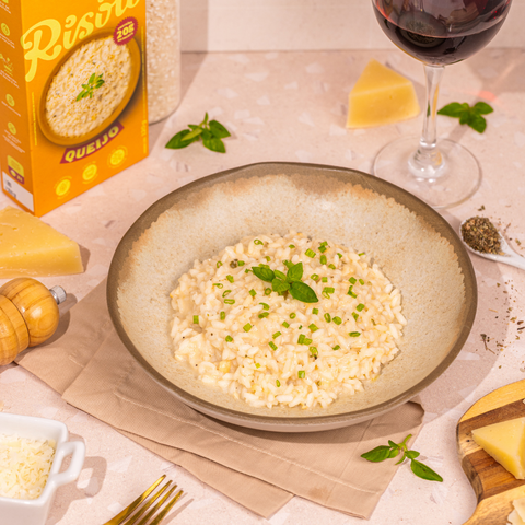 Risoto de Queijo - Holyfoods
