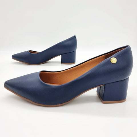 Scarpin Vizzano 1220-315 Salto Bloco Azul-marinho