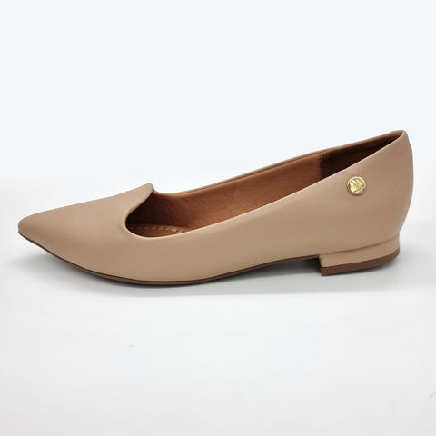 Mocassim Vizzano 1206-261 Bico Fino Bege