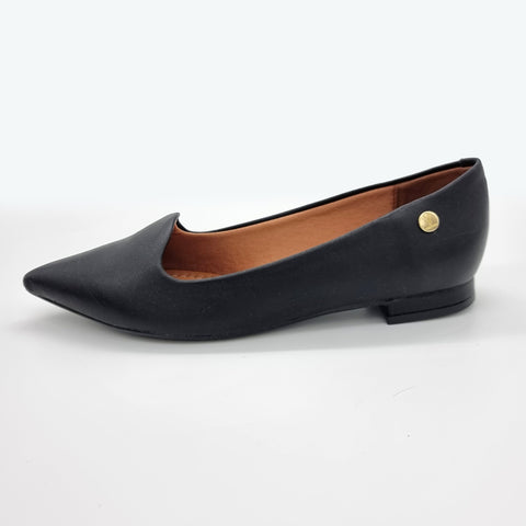 Mocassim Vizzano 1206-261 Bico Fino Preto