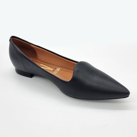Mocassim Vizzano 1206-261 Bico Fino Preto