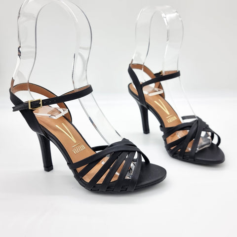 Sandália Vizzano 6249-493 Salto Alto Preto