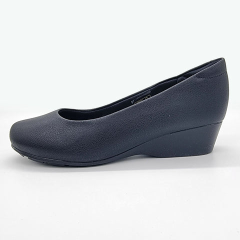 Sapatilha Modare 7014-200 Conforto Anabela Napa Preta