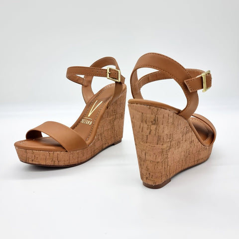 Sandália Anabela Vizzano 6283-2000 Caramelo