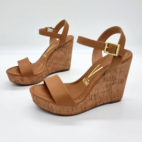 Sandália Anabela Vizzano 6283-2000 Caramelo