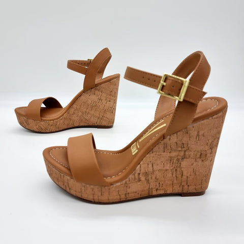 Sandália Anabela Vizzano 6283-2000 Caramelo