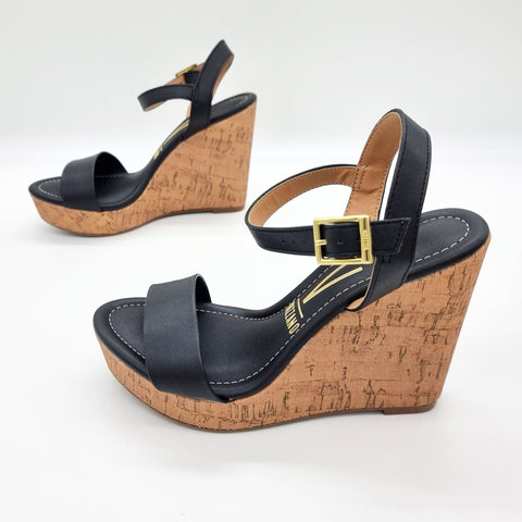 Sandália Anabela Vizzano 6283-2000 Preta