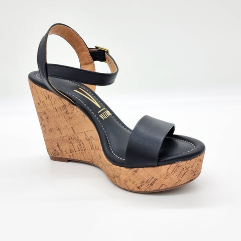 Sandália Anabela Vizzano 6283-2000 Preta