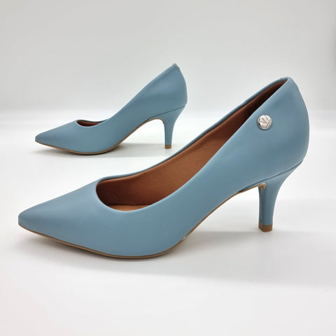 Scarpin Vizzano 1185-702 Bico Fino Turquesa