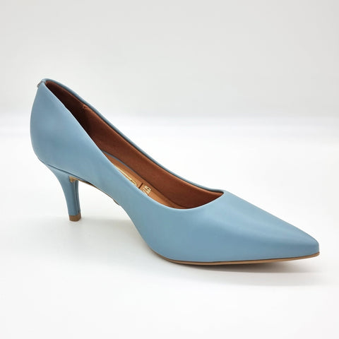 Scarpin Vizzano 1185-702 Bico Fino Turquesa