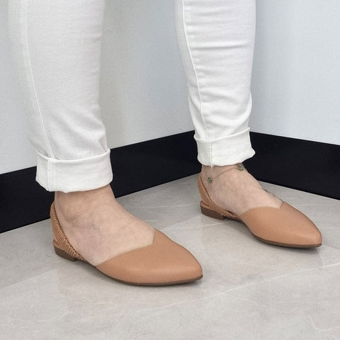 Sapatilha Beira Rio 4134-446 Slip-on Nude