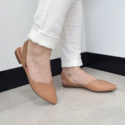 Sapatilha Beira Rio 4134-446 Slip-on Nude