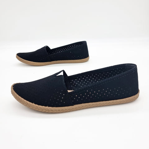 Sapatilha Moleca 5287-200 Sem Cadarço (Slip-on) Preta