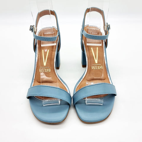 Sandália Vizzano 6409-208 Salto Bloco Turquesa