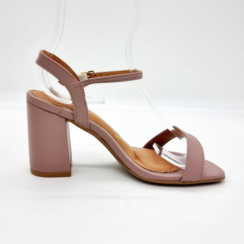 Sandália Vizzano 6409-208 Salto Bloco Taupe