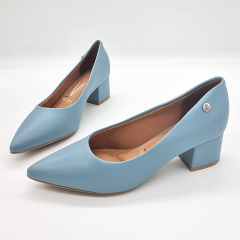 Scarpin Vizzano 1220-315 Salto Bloco Turquesa