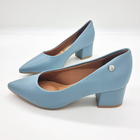 Scarpin Vizzano 1220-315 Salto Bloco Turquesa