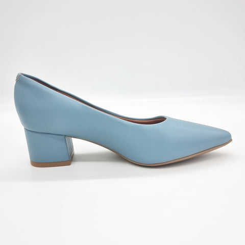 Scarpin Vizzano 1220-315 Salto Bloco Turquesa