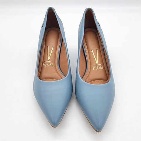 Scarpin Vizzano 1220-315 Salto Bloco Turquesa