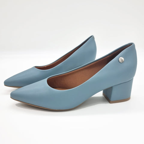 Scarpin Vizzano 1220-315 Salto Bloco Turquesa
