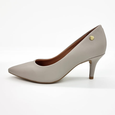 Scarpin Vizzano 1185-702 Bico Fino Cinza