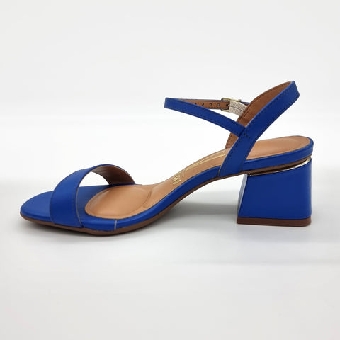 Sandália Vizzano 6428-101 Salto Baixo Azul