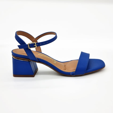 Sandália Vizzano 6428-101 Salto Baixo Azul