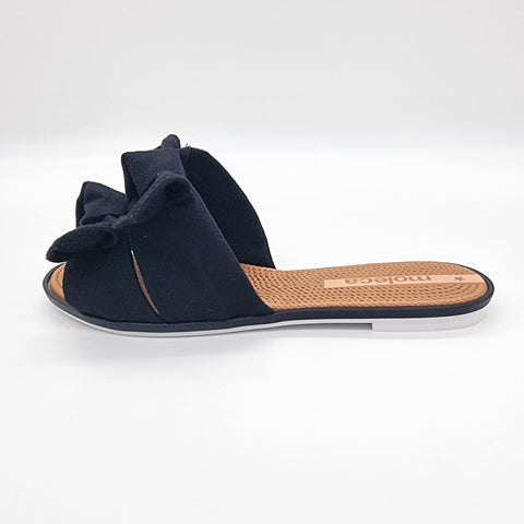 Sandália Moleca 5297-424 Sem Cadarço (Slip-on) Preta