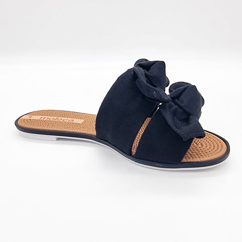 Sandália Moleca 5297-424 Sem Cadarço (Slip-on) Preta