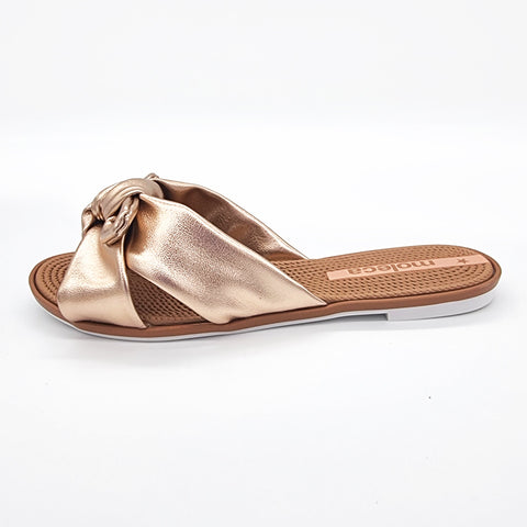 Sandália Moleca 5297-456 Sem Cadarço (Slip-on) Rose Gold