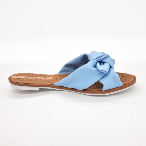 Sandália Moleca 5297-456 Sem Cadarço (Slip-on) Azul Celeste