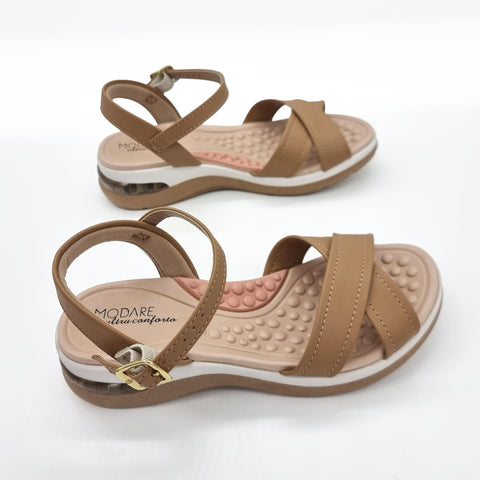 Sandália Modare 7183-103 Conforto Caramelo