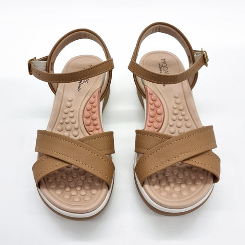 Sandália Modare 7183-103 Conforto Caramelo