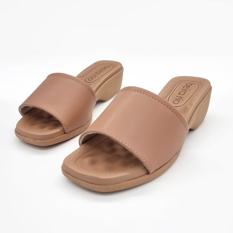 Sandália Sem Cadarço (Slip-on) Beira Rio 8527-100 Nude
