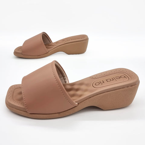 Sandália Sem Cadarço (Slip-on) Beira Rio 8527-100 Nude