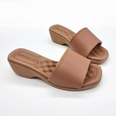 Sandália Sem Cadarço (Slip-on) Beira Rio 8527-100 Nude
