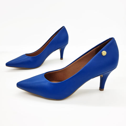 Scarpin Vizzano 1185-702 Bico Fino Azul