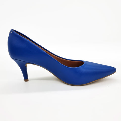 Scarpin Vizzano 1185-702 Bico Fino Azul
