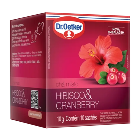 Chá Ervas Plus - 10 sachês - Dr Oetker - Sabores