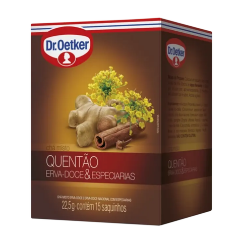 Chá Ervas Plus - 15 sachês - Dr Oetker - Sabores