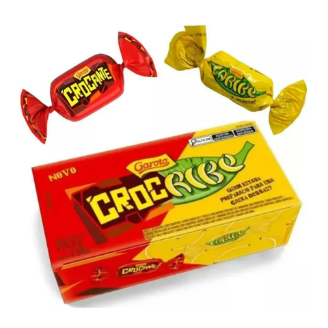 Chocolate Garoto Crocribe - Crocante e Caribe 215,2G
