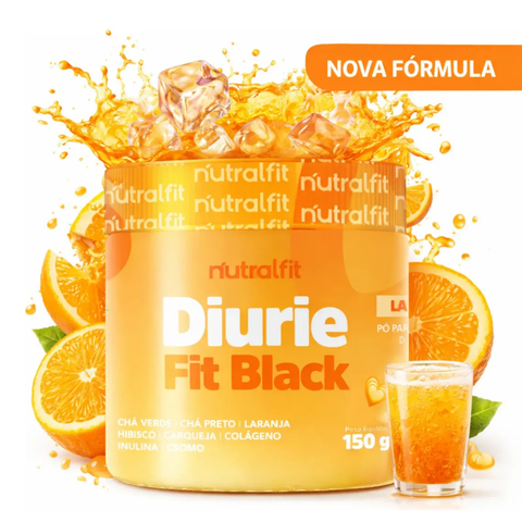 Diuriefit - Suplemento Alimentar Chá Em Pó Diurético - Laranja