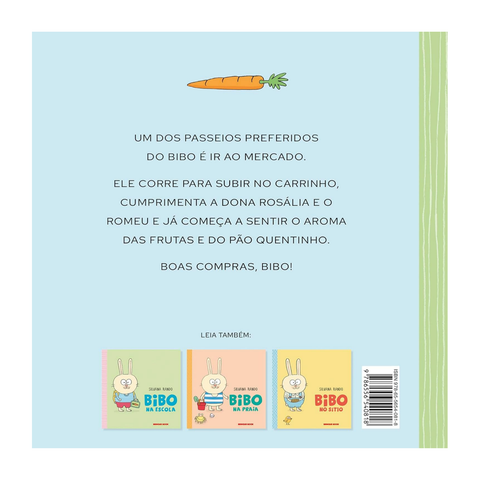 Livro -  Bibo no Mercado - Silvana Rando - Capa Dura - PT-BR