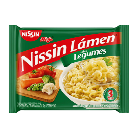 KIT 3 MIOJO NISSIN LEGUMES 85g