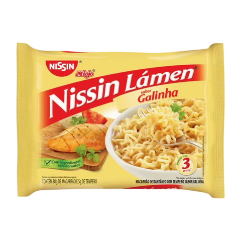 KIT 3 MIOJO NISSIN GALINHA 85G